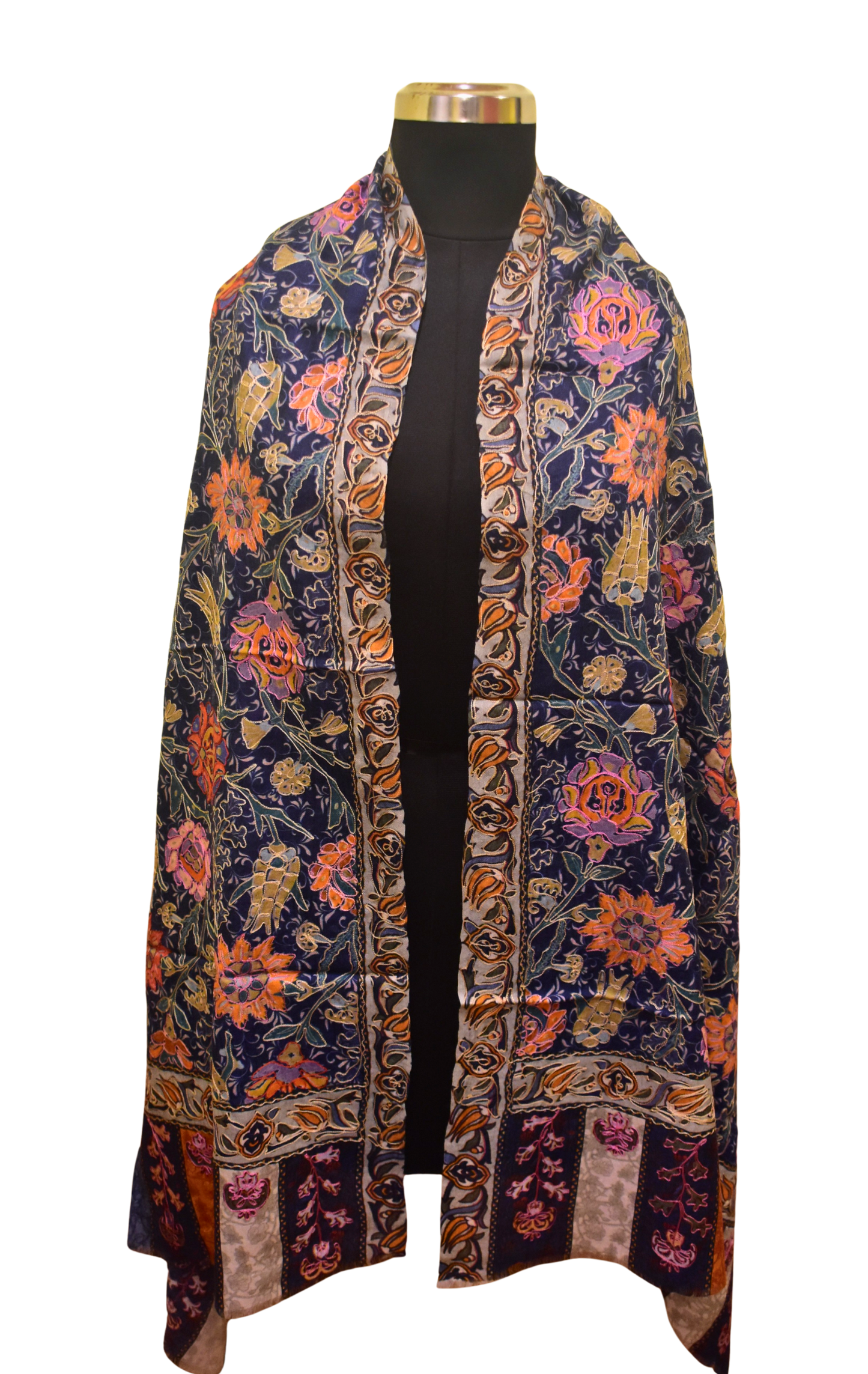 Regal Bleu Exclusive Kalamkari Shawl