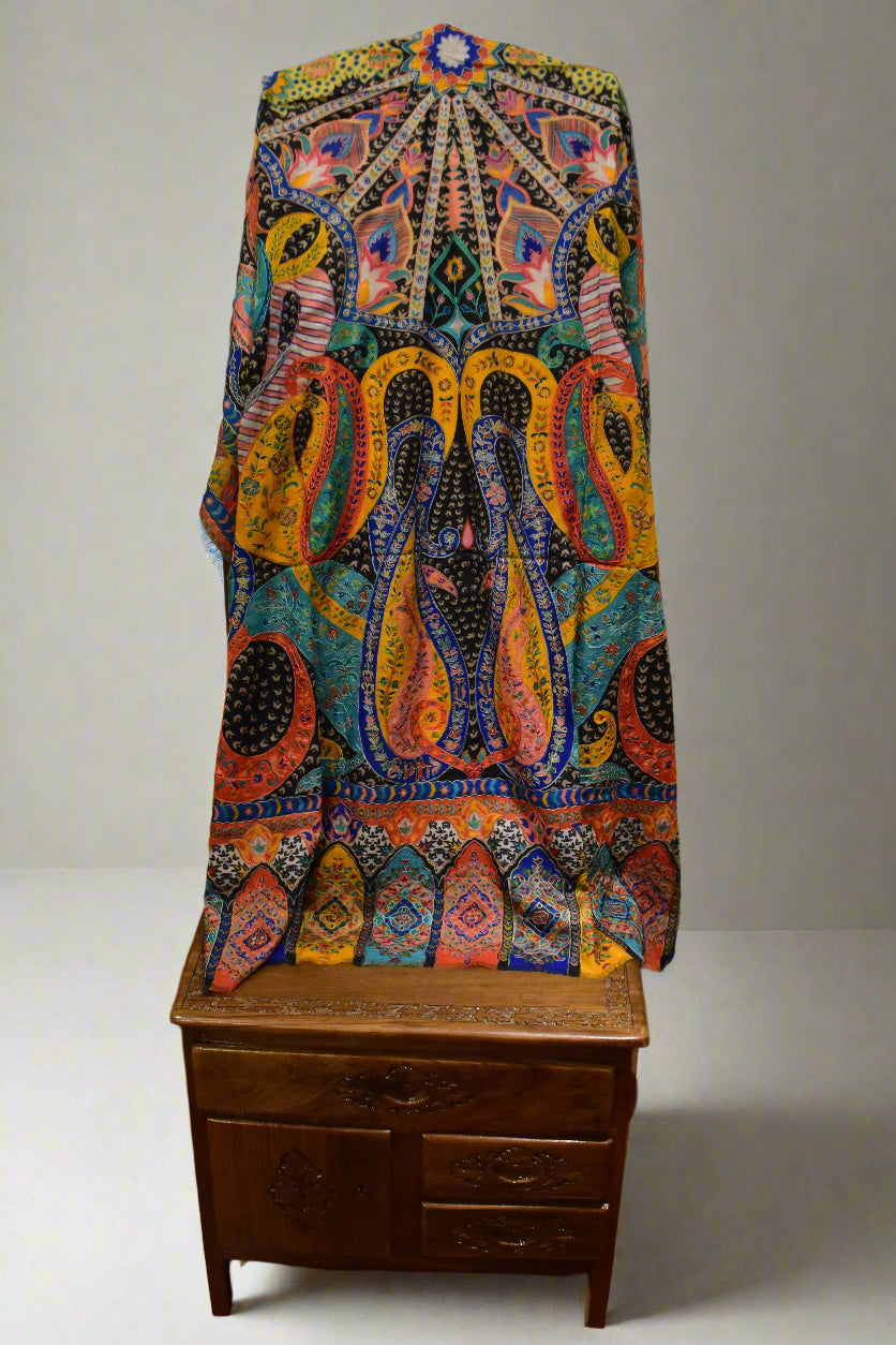 Naqsh-e-Nigar Kalamkari Shawl