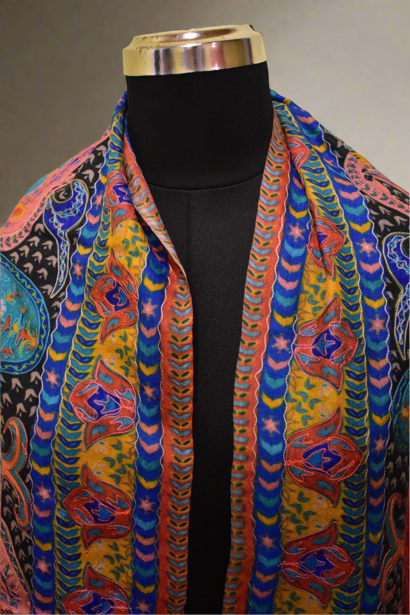 Naqsh-e-Nigar Kalamkari Shawl