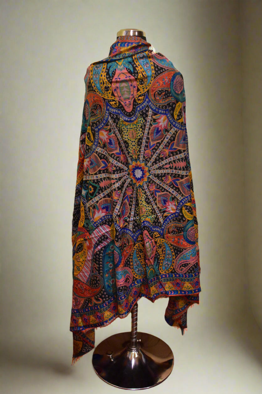 Naqsh-e-Nigar Kalamkari Shawl