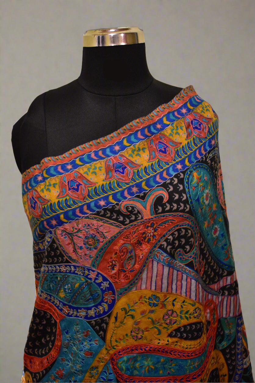 Naqsh-e-Nigar Kalamkari Shawl