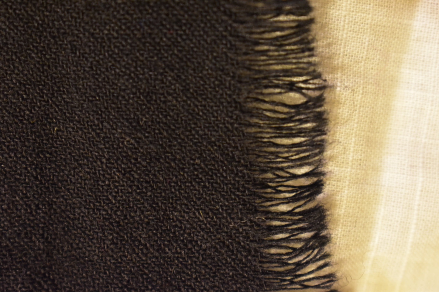 Midnight Cashmere Nalki Stole