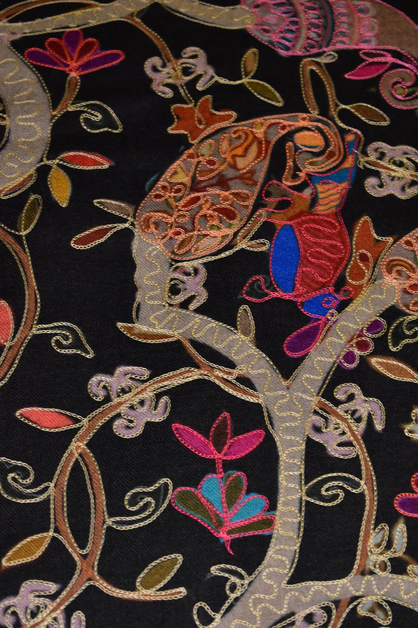 Bazm-e-Gul Exclusive Kalamkari Shawl