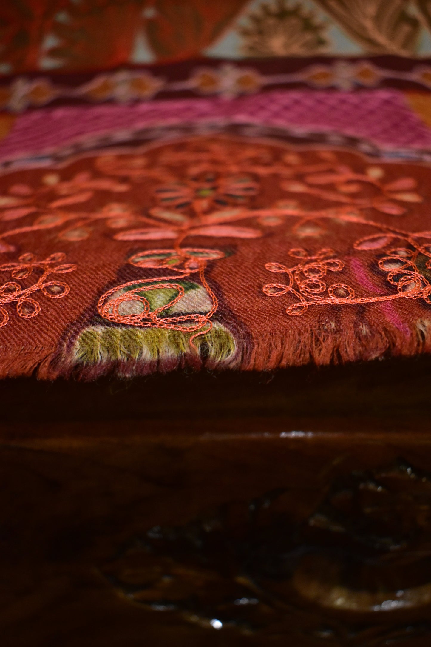 Bazm-e-Gul Exclusive Kalamkari Shawl
