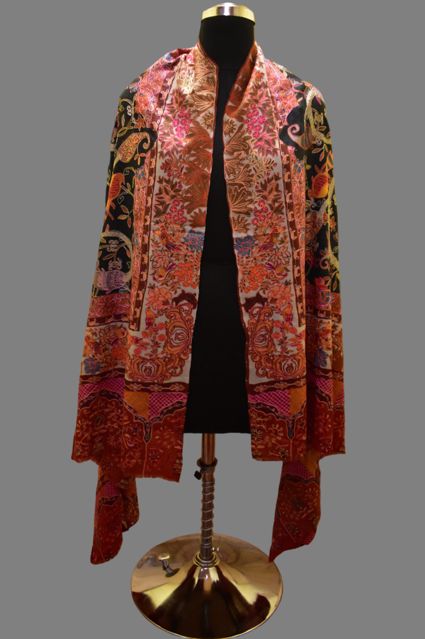 Bazm-e-Gul Exclusive Kalamkari Shawl