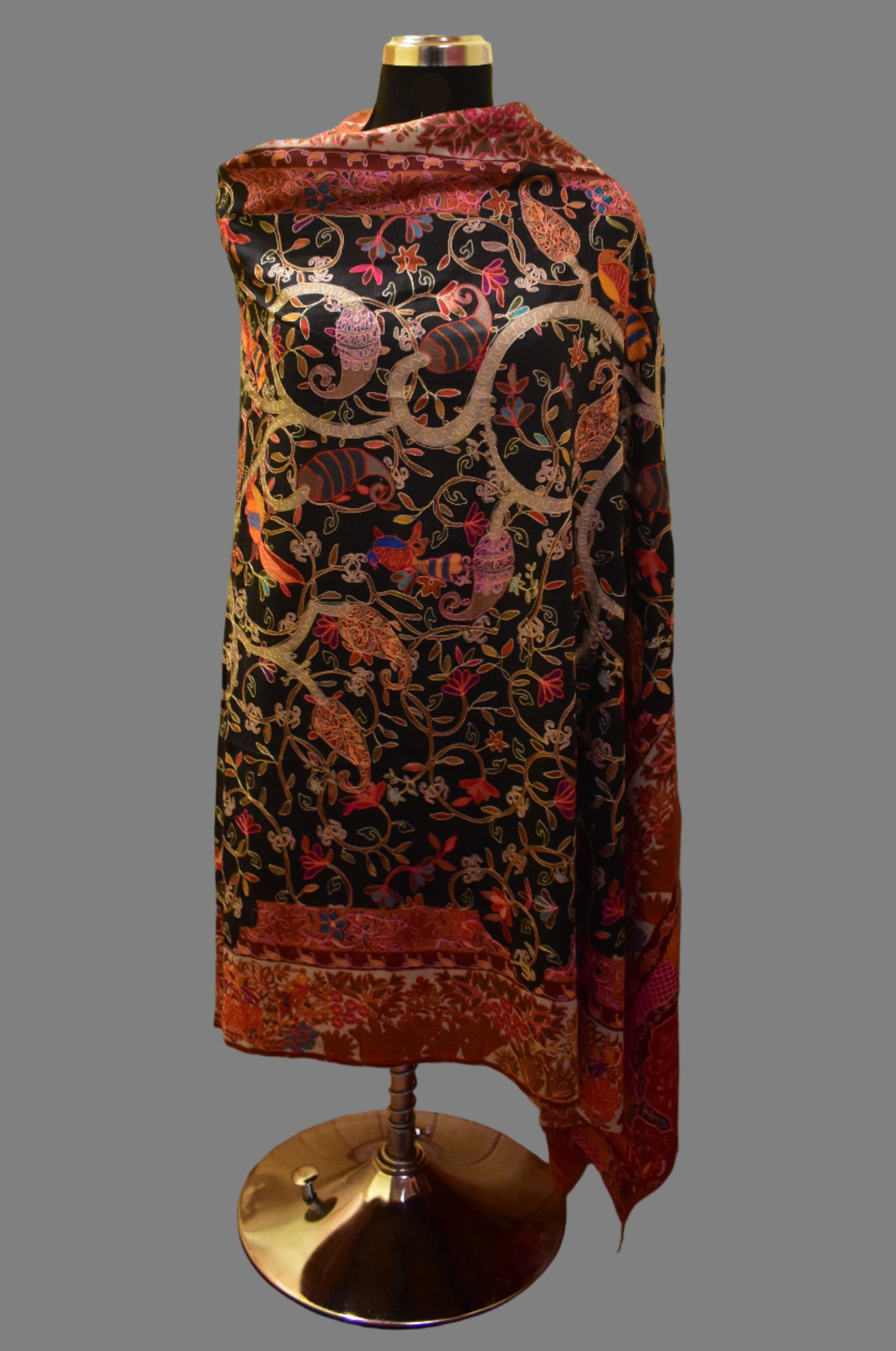 Bazm-e-Gul Exclusive Kalamkari Shawl