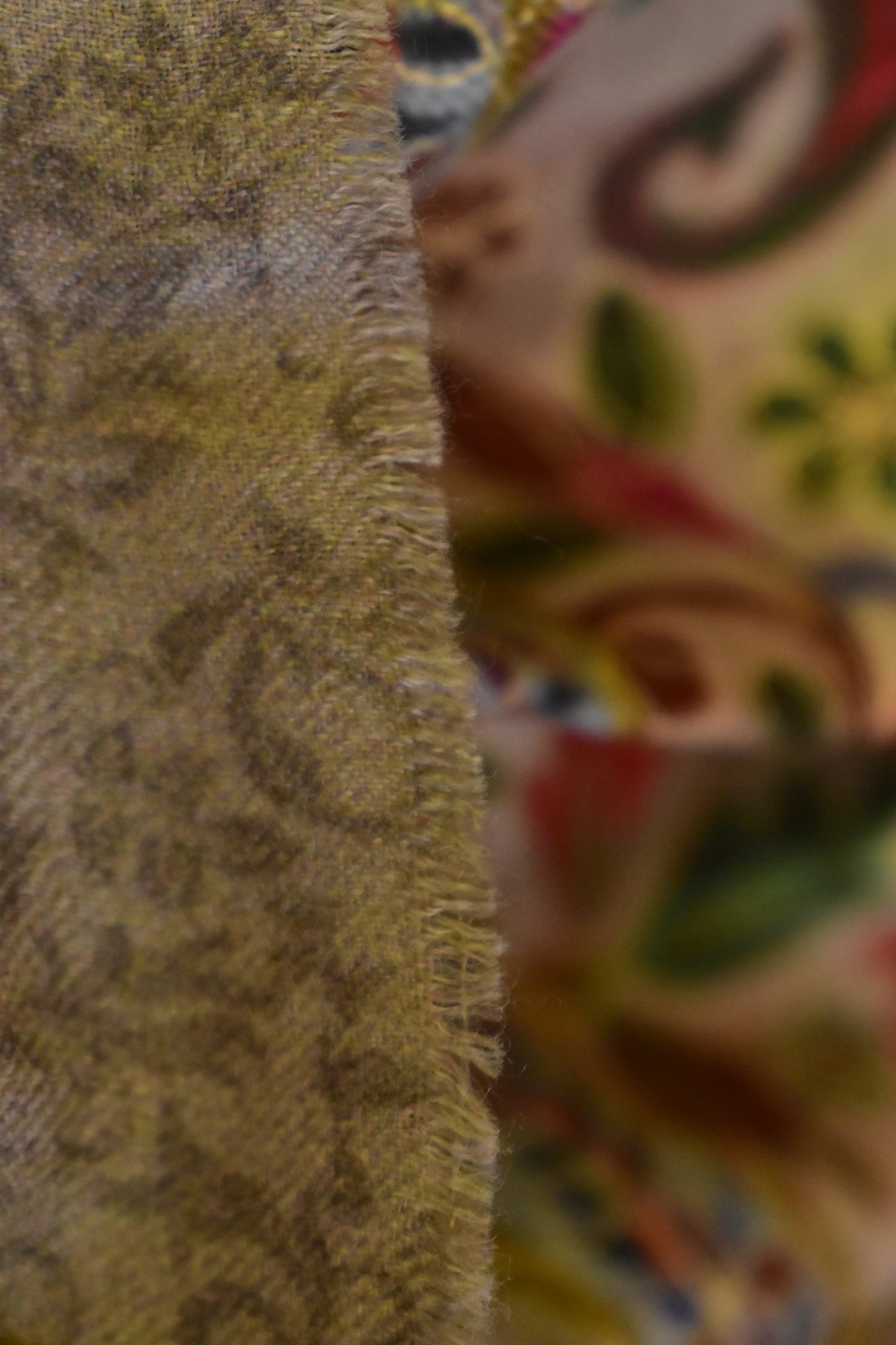 Flora Kalamkari Stole