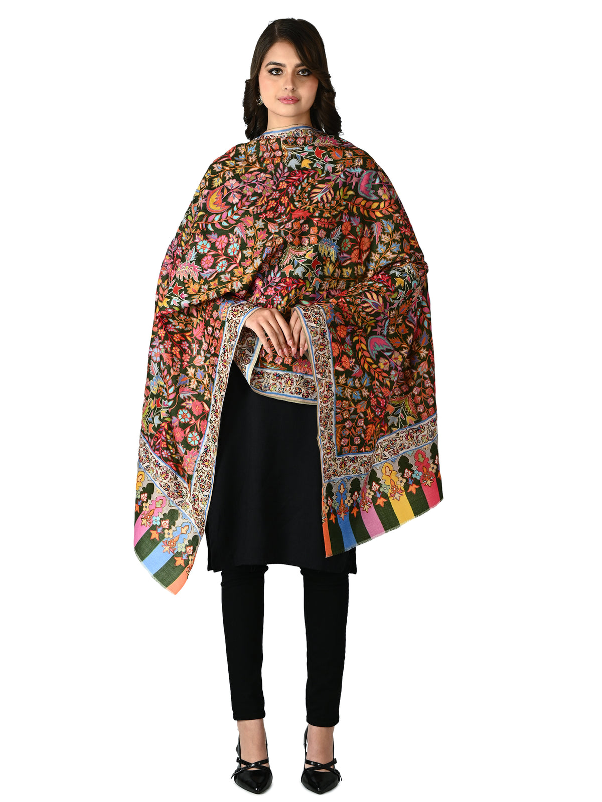 Gulistan Kalamkari Stole