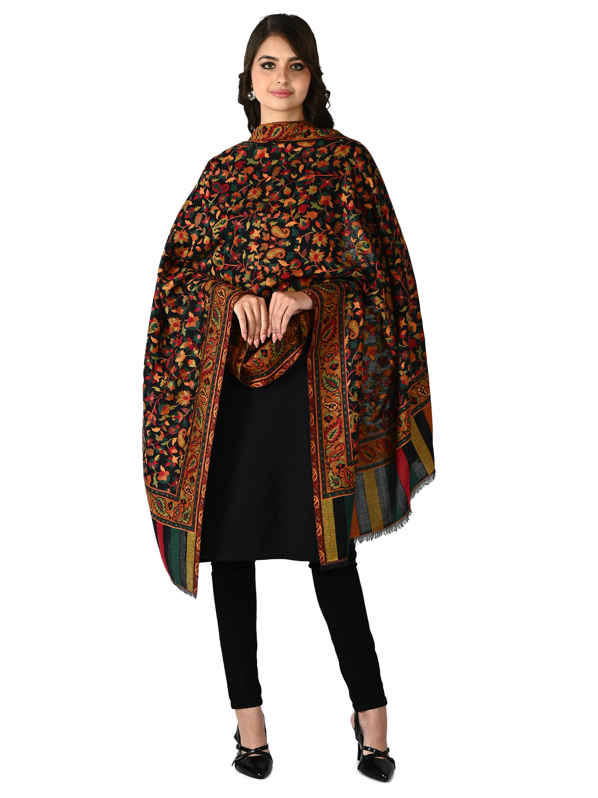 Gul-o-Buta Jamawar Kani Stole