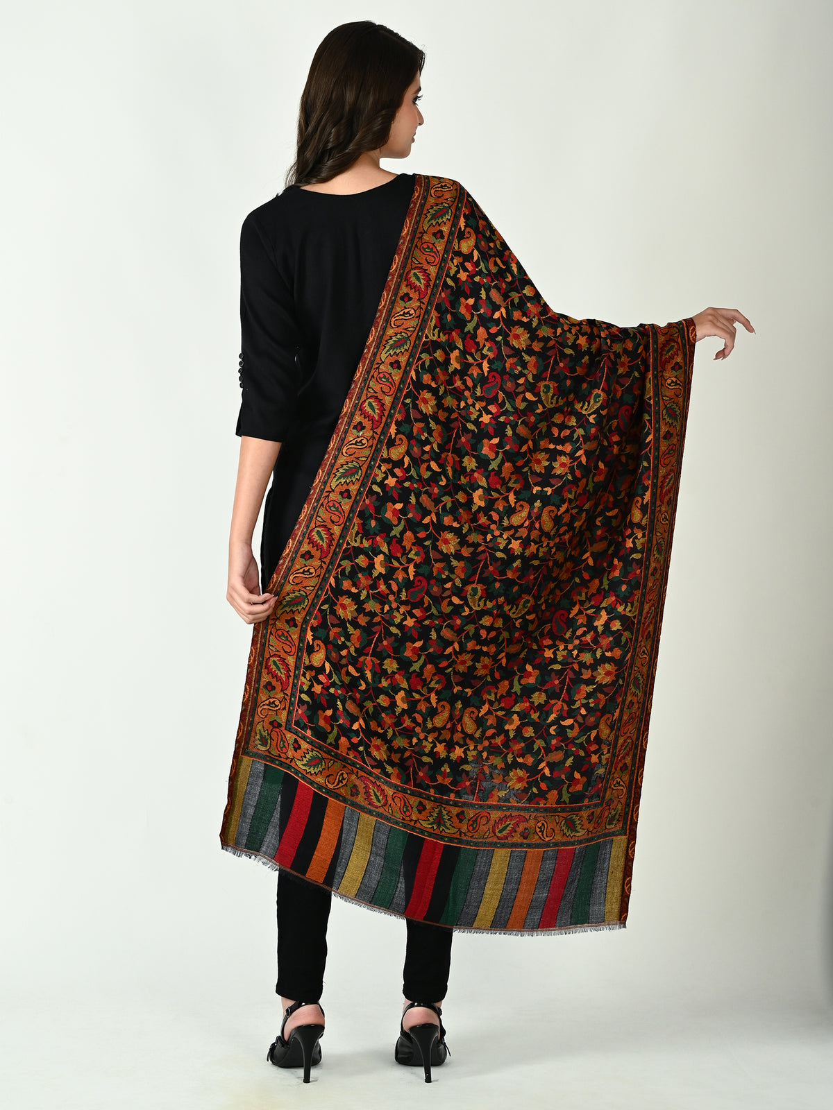 Gul-o-Buta Jamawar Kani Stole
