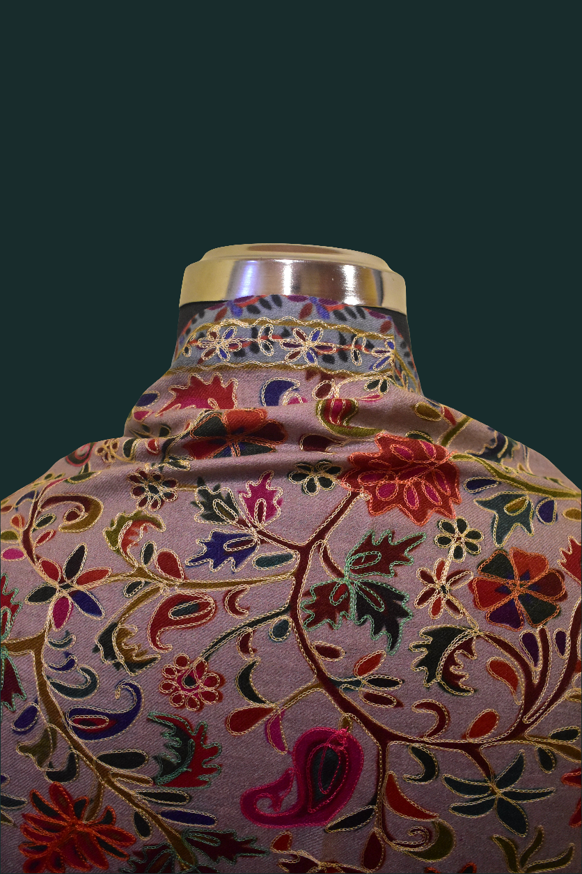 Flora Kalamkari Shawl