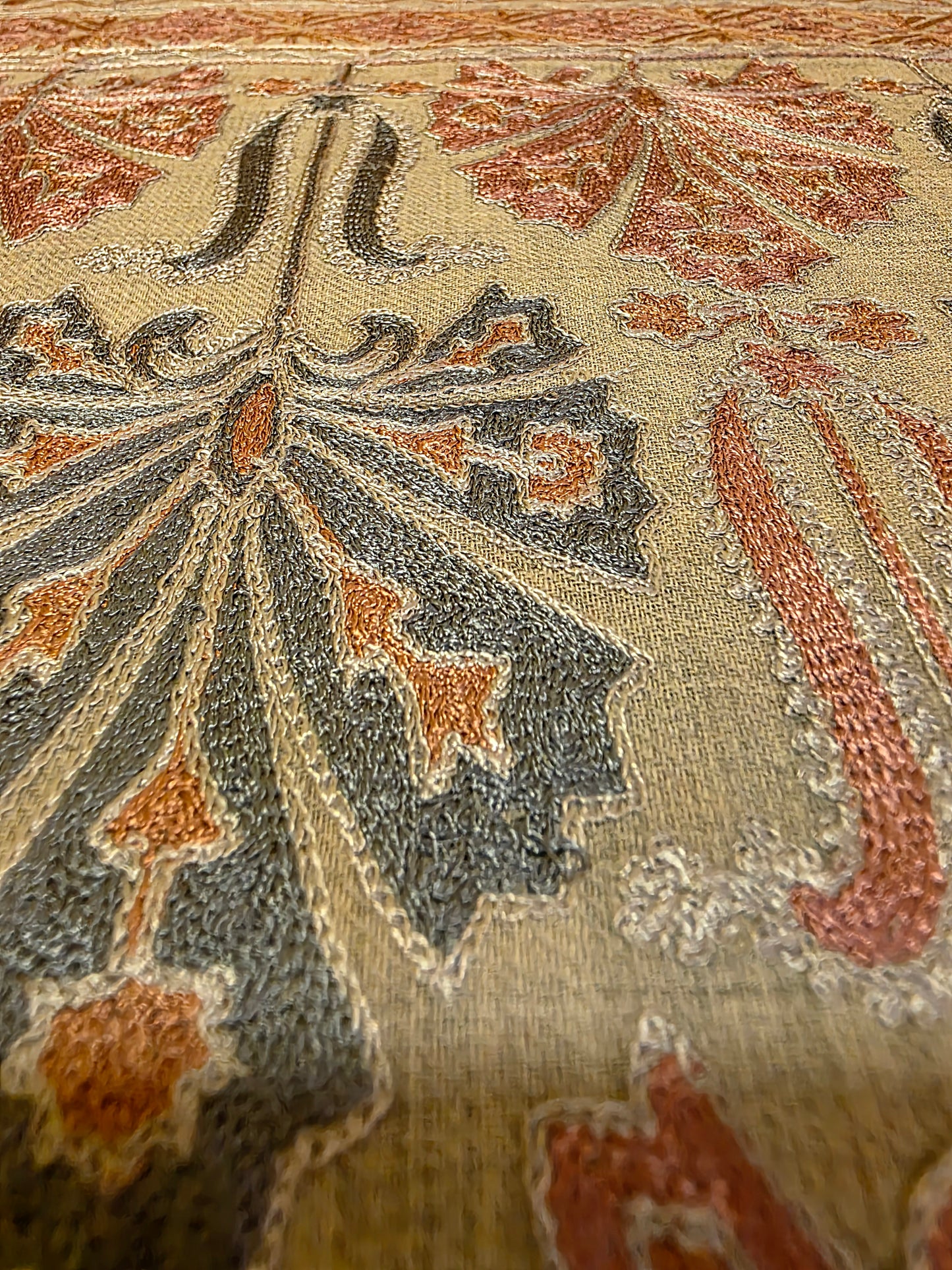 Chinar Stole by PC - Beige