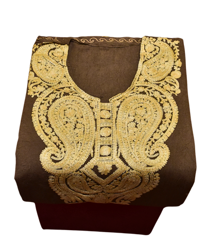 Sehra Aari kaftan
