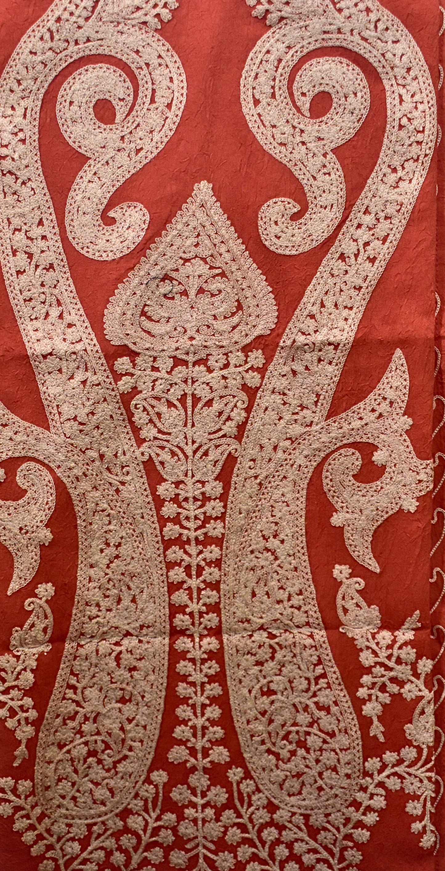 Terracotta Bloom Aari Kaftan
