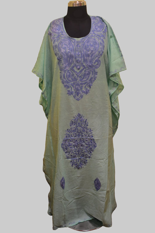 Aqua Aari Kaftan