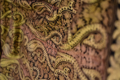 Midnight Cashmere Nalki Stole