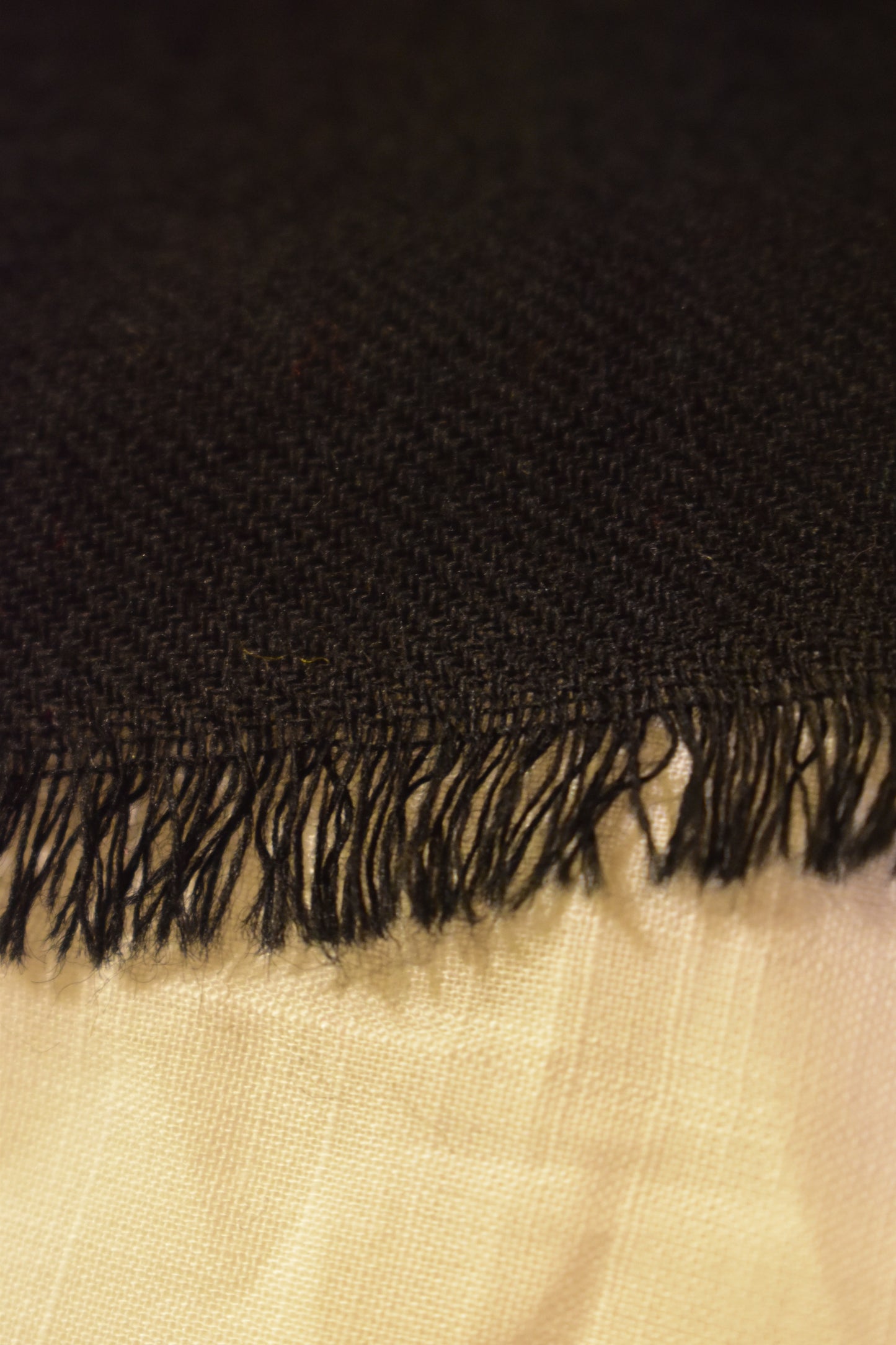 Noir Zari Jacquard Stole