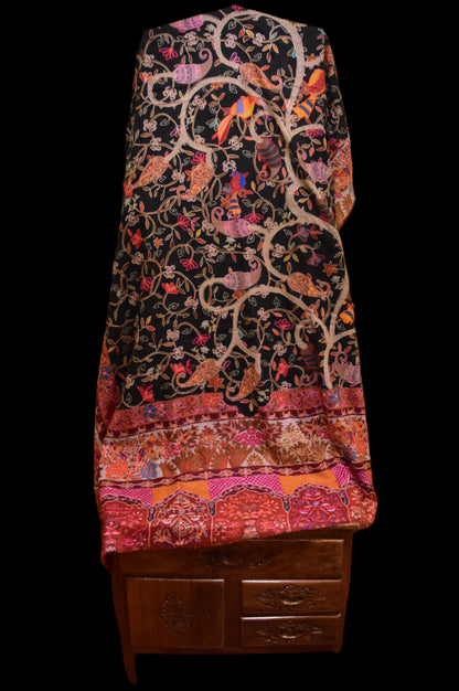 Bazm-e-Gul Exclusive Kalamkari Shawl