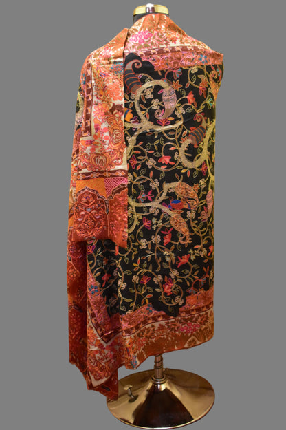 Bazm-e-Gul Exclusive Kalamkari Shawl