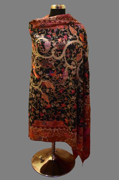 Bazm-e-Gul Exclusive Kalamkari Shawl