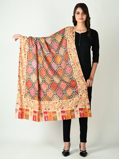 کرمسن کرانیکل کالم کاری شال