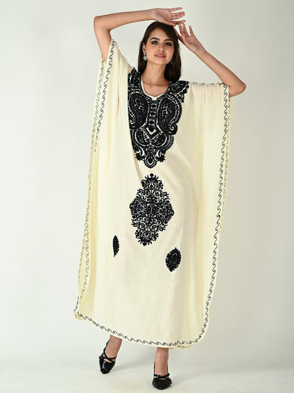 خالص کنٹراسٹ آری کفتان 