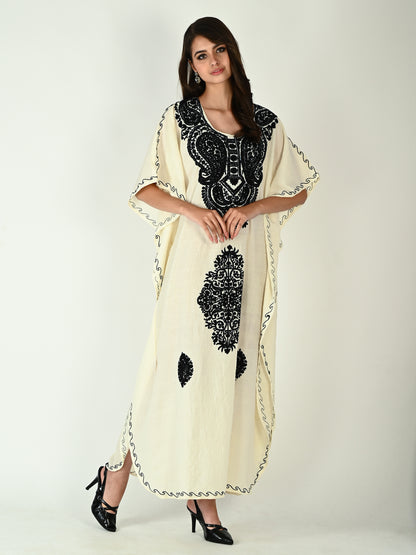 خالص کنٹراسٹ آری کفتان 