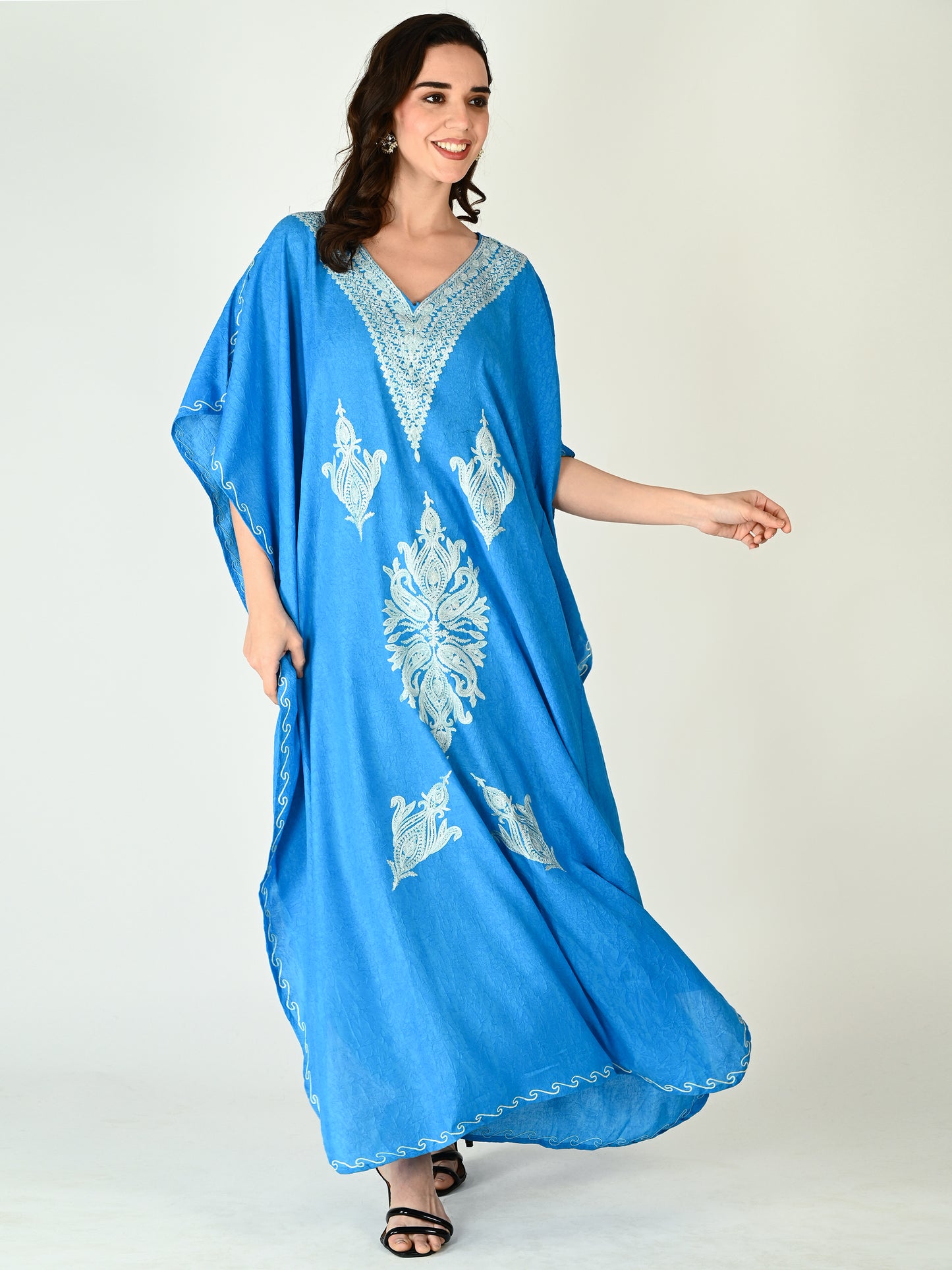 Azure Mirage Exclusive Aari Kaftan