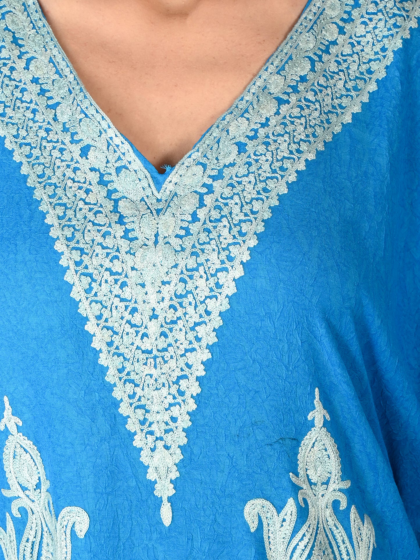 Azure Mirage Exclusive Aari Kaftan