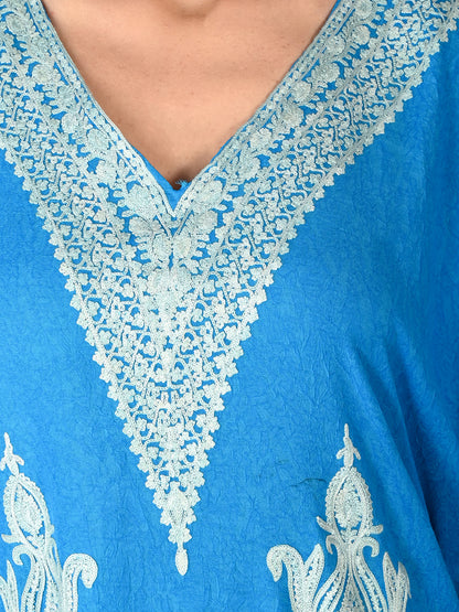 Azure Mirage Exclusive Aari Kaftan