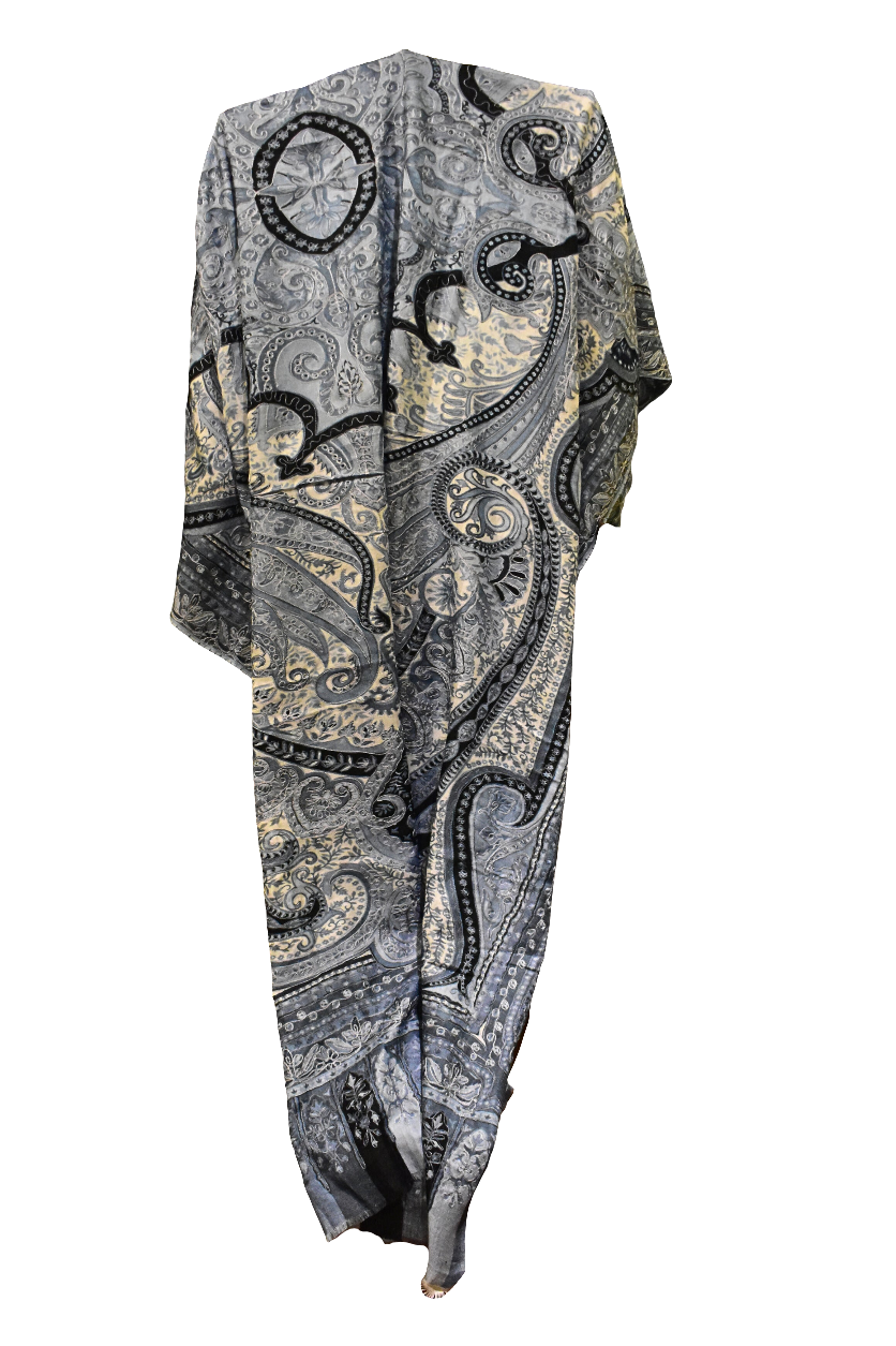Eclipse Veil Kalamkari Shawl