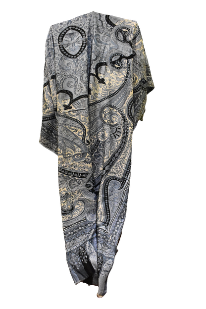 Eclipse Veil Kalamkari Shawl