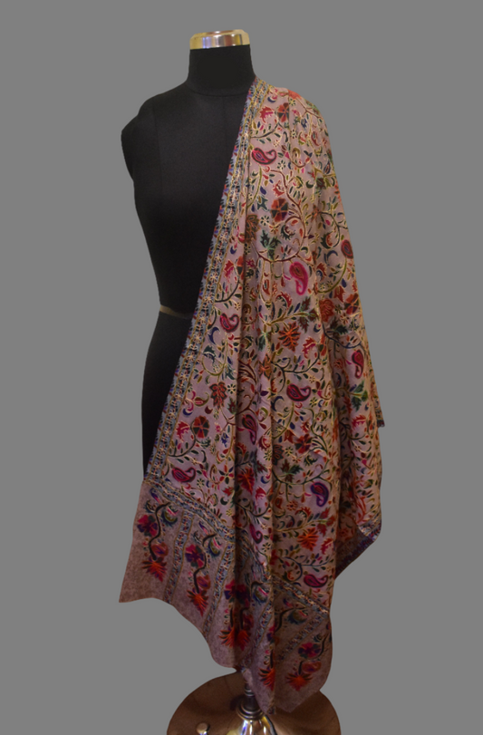 Flora Kalamkari Shawl