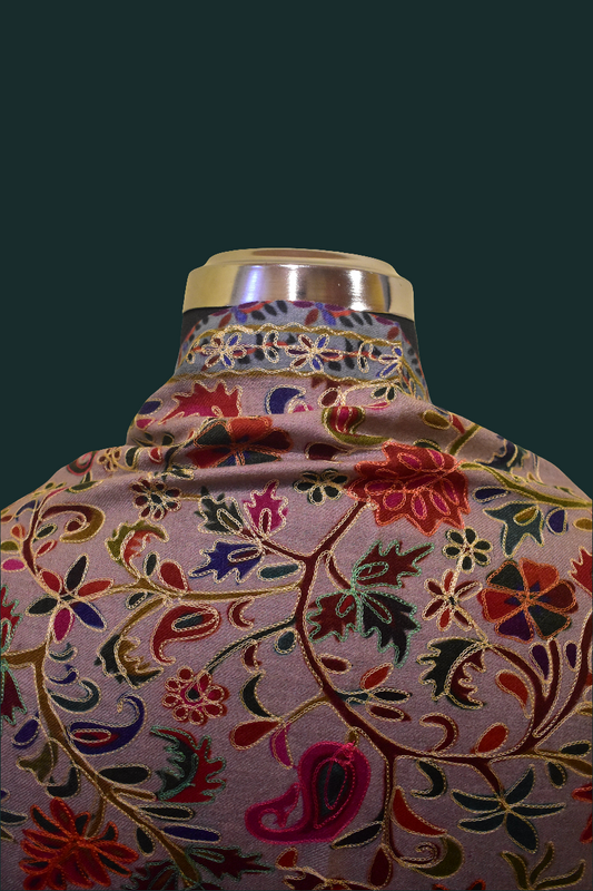 Flora Kalamkari Shawl
