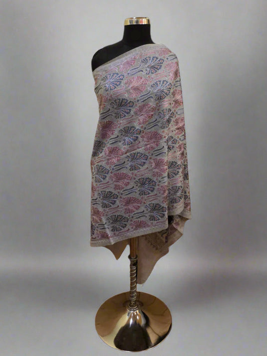 Chinar Stole by PC - Beige